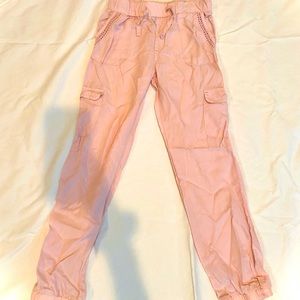 art class pink pants